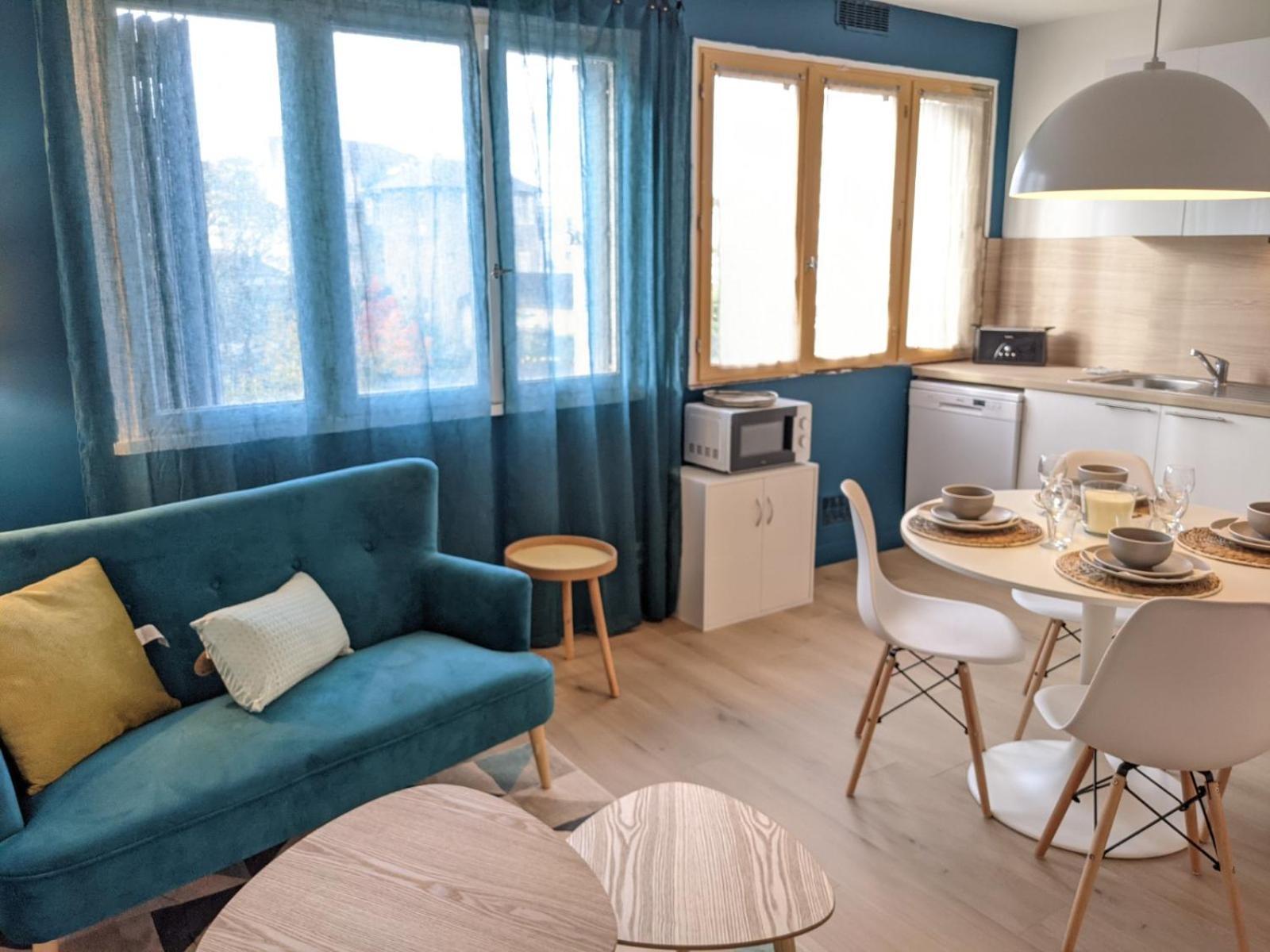 Apartmán Cosy Iris 3Ch - Stationnement Gratuit - Lumineux Pau Exteriér fotografie